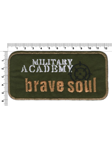 Military Academy brave soul - zielono-beżowy