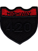 Highway 420 czarno-czerwona
