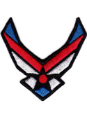 Odznaka USAF - NIEBIESK0-CZERWONA