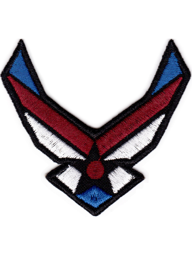 Odznaka USAF - niebiesko-czerwona